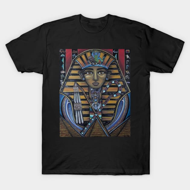 King Tut T-Shirt by LauraMcGowanArt